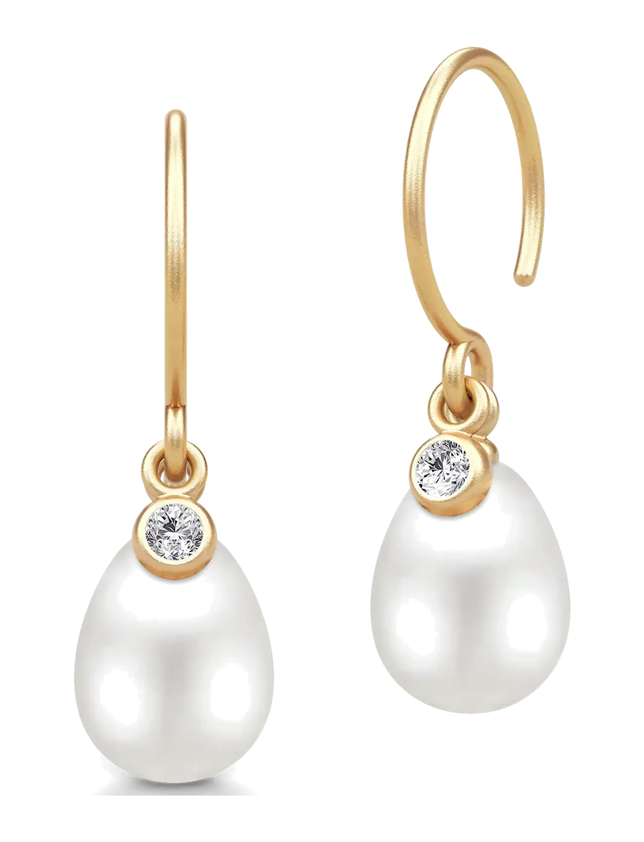 Julie Sandlau June Earrings - Julie Sandlau - WHITE PEARL / white