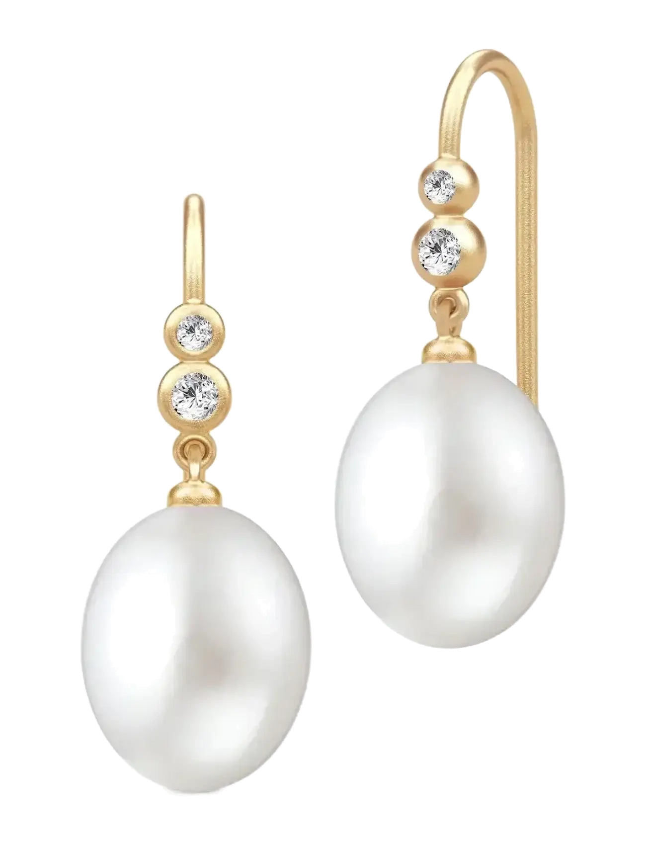 Julie Sandlau - Perla Earrings - white pearl - 1