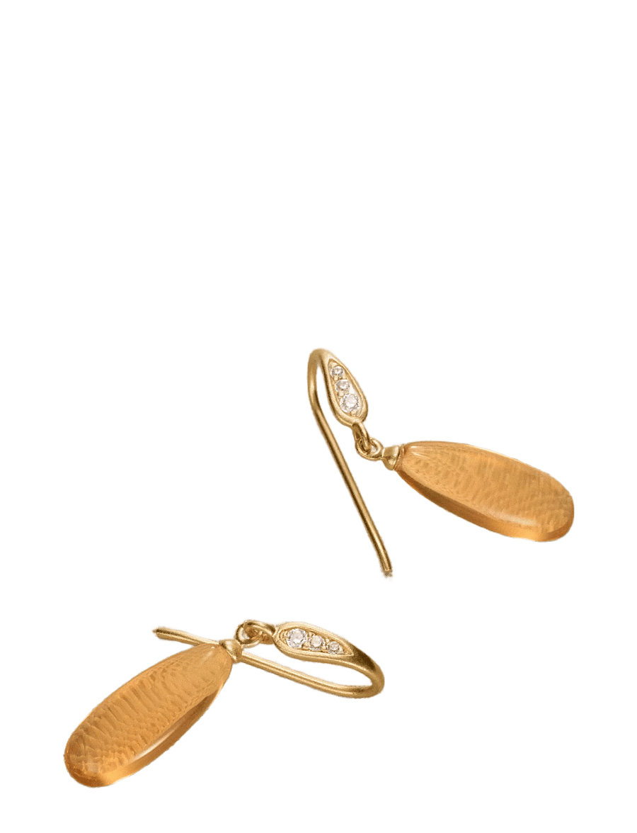Julie Sandlau - Fay Earrings - ohrhänger - champagne - 2