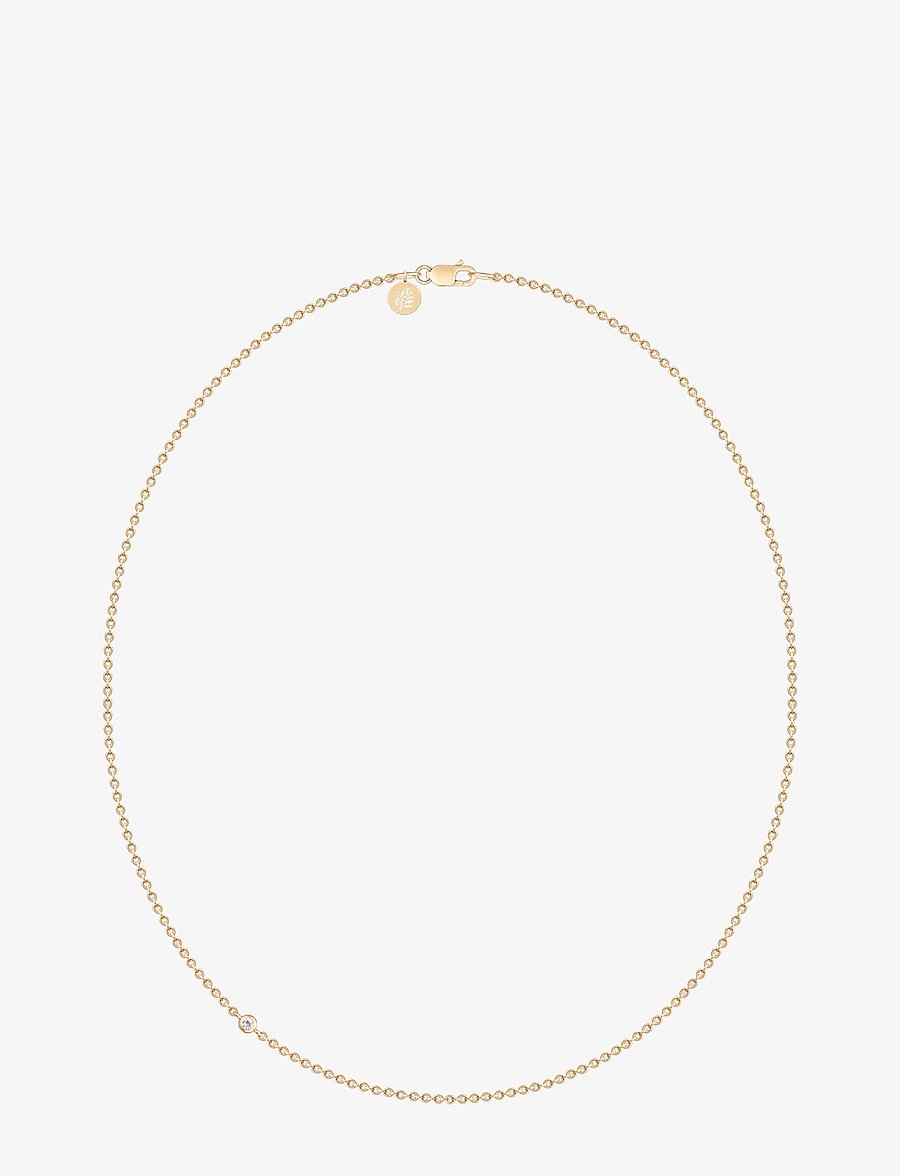 Julie Sandlau - Fina Necklace - kedjehalsband - gold plated - 0