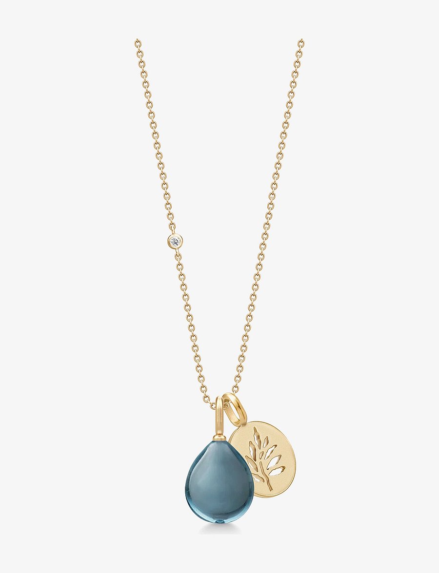 Julie Sandlau - Signature pendant - Gold - vedhæng - gold - 2