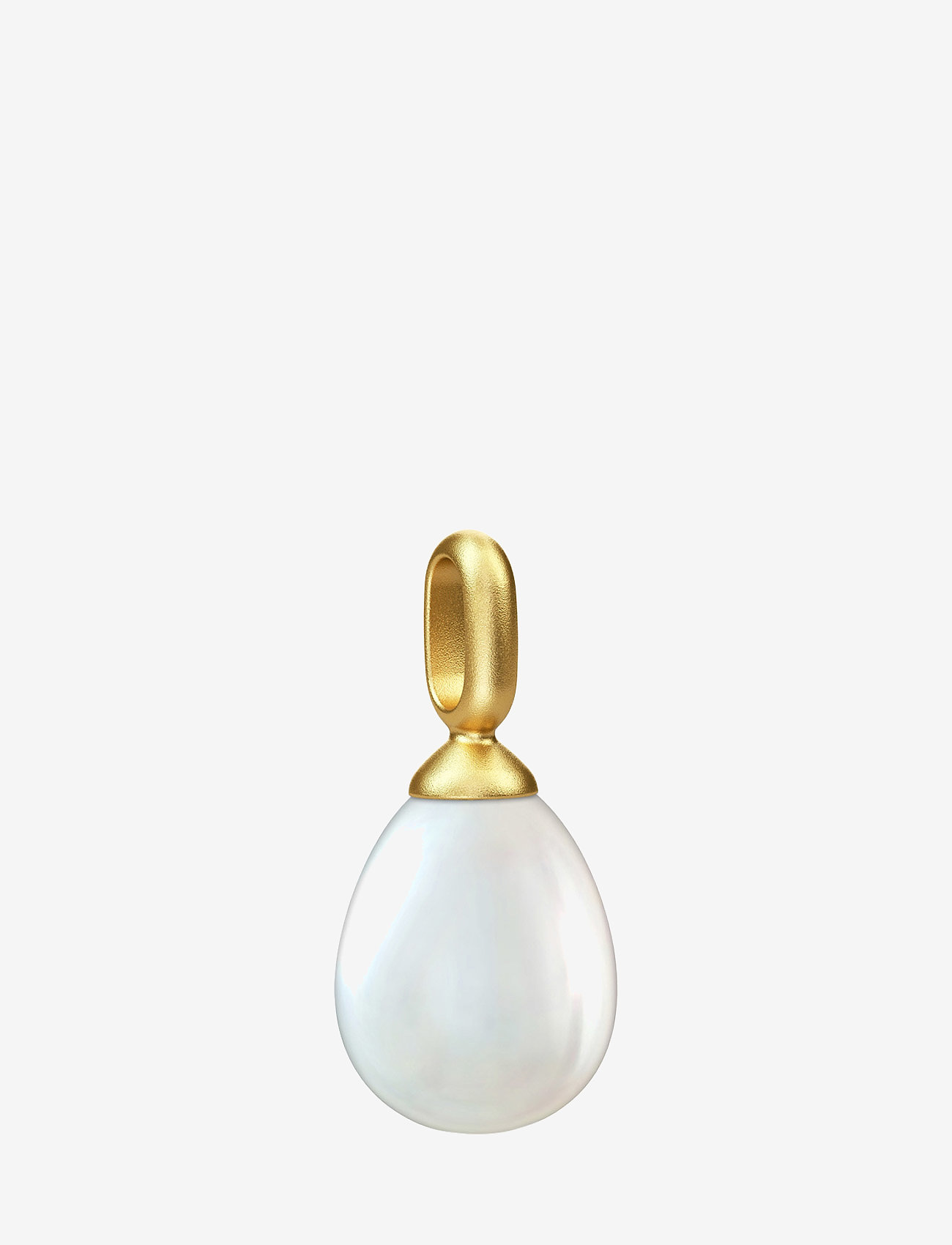 Julie Sandlau Afrodite Pendant - Vedhæng - WHITE PEARL / gold