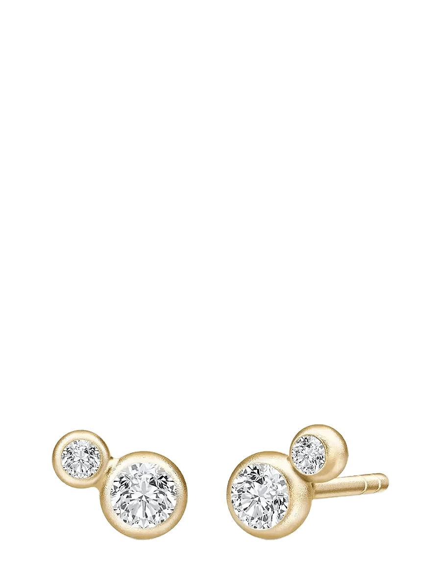 Julie Sandlau - Fina Earstuds - Ørestikker - gold - 0