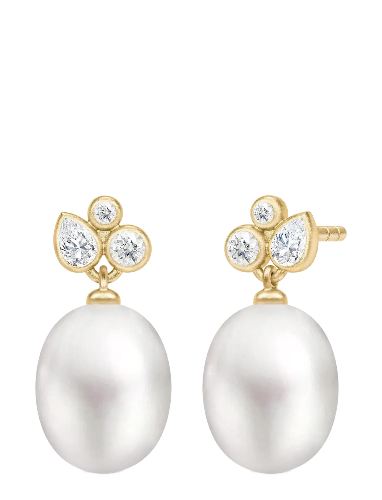 Treasure Earrings - WHITE PEARL