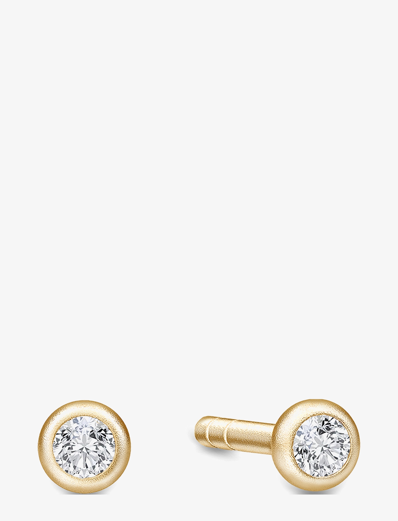 Julie Sandlau Finesse Earring Gold, One Size, Earrings, Gold - Studs, Frauen