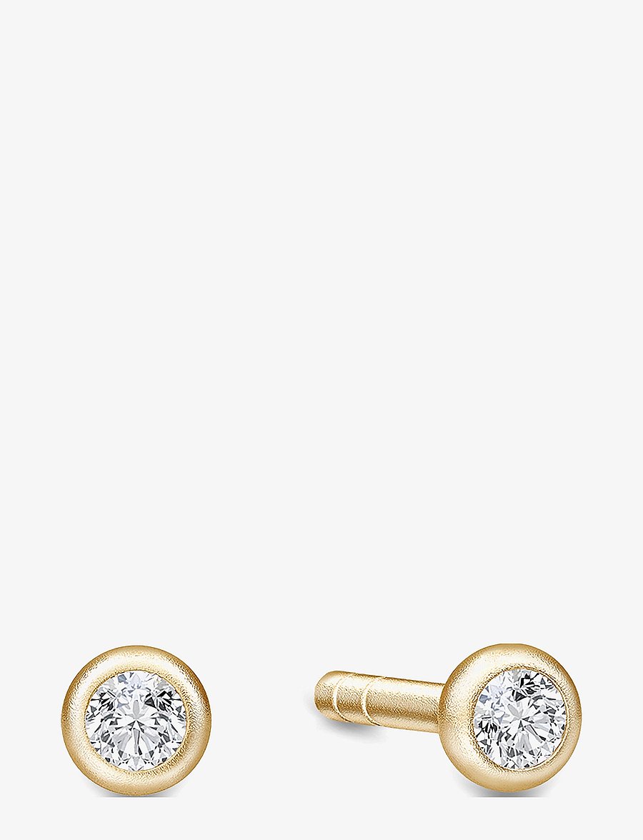 Julie Sandlau - Finesse earring - Gold - ohrstecker - gold - 1