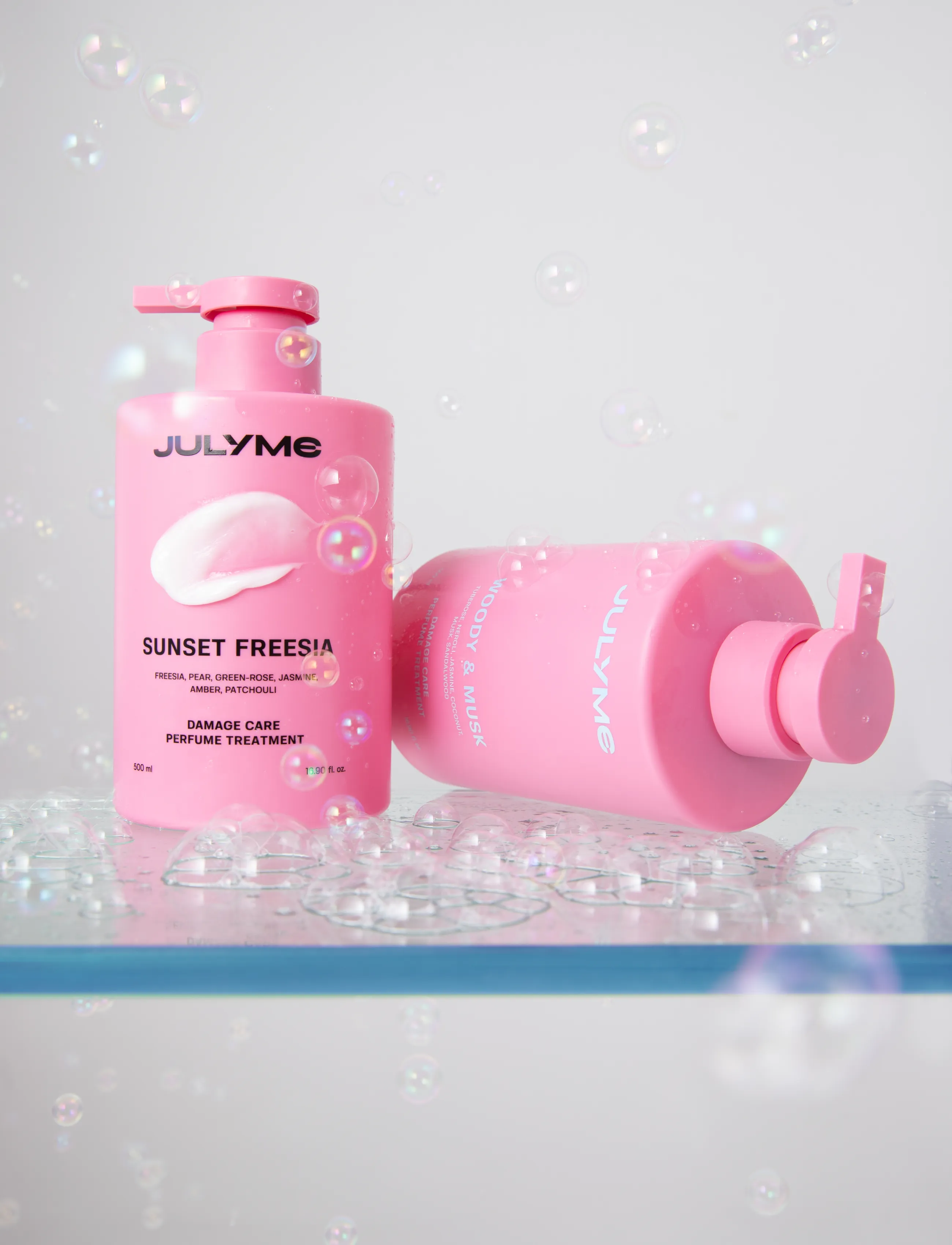 Julyme - Damage Care Perfume Shampoo Woody & Musk - clear - 3