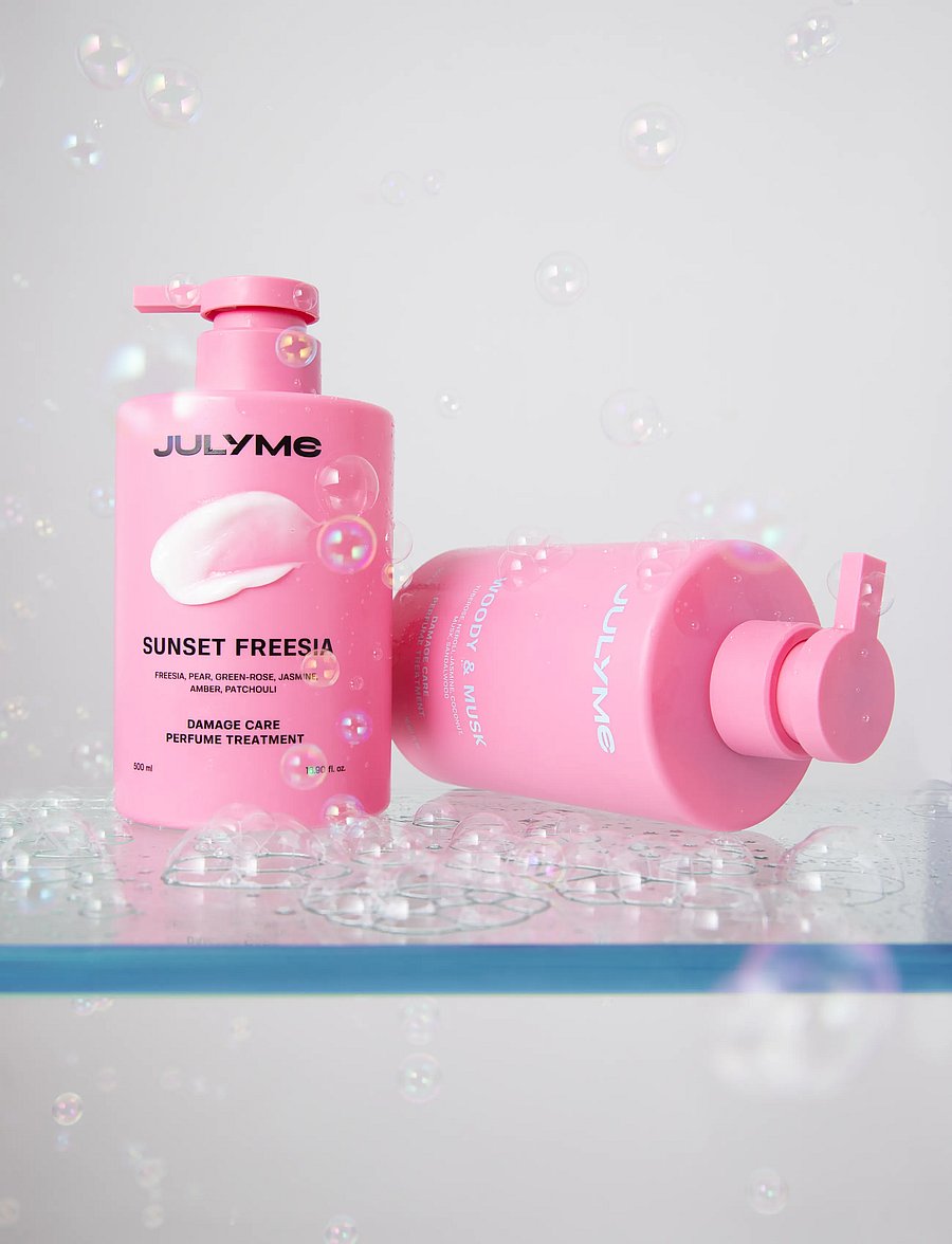 Julyme - Damage Care Perfume Shampoo Woody & Musk - clear - 3
