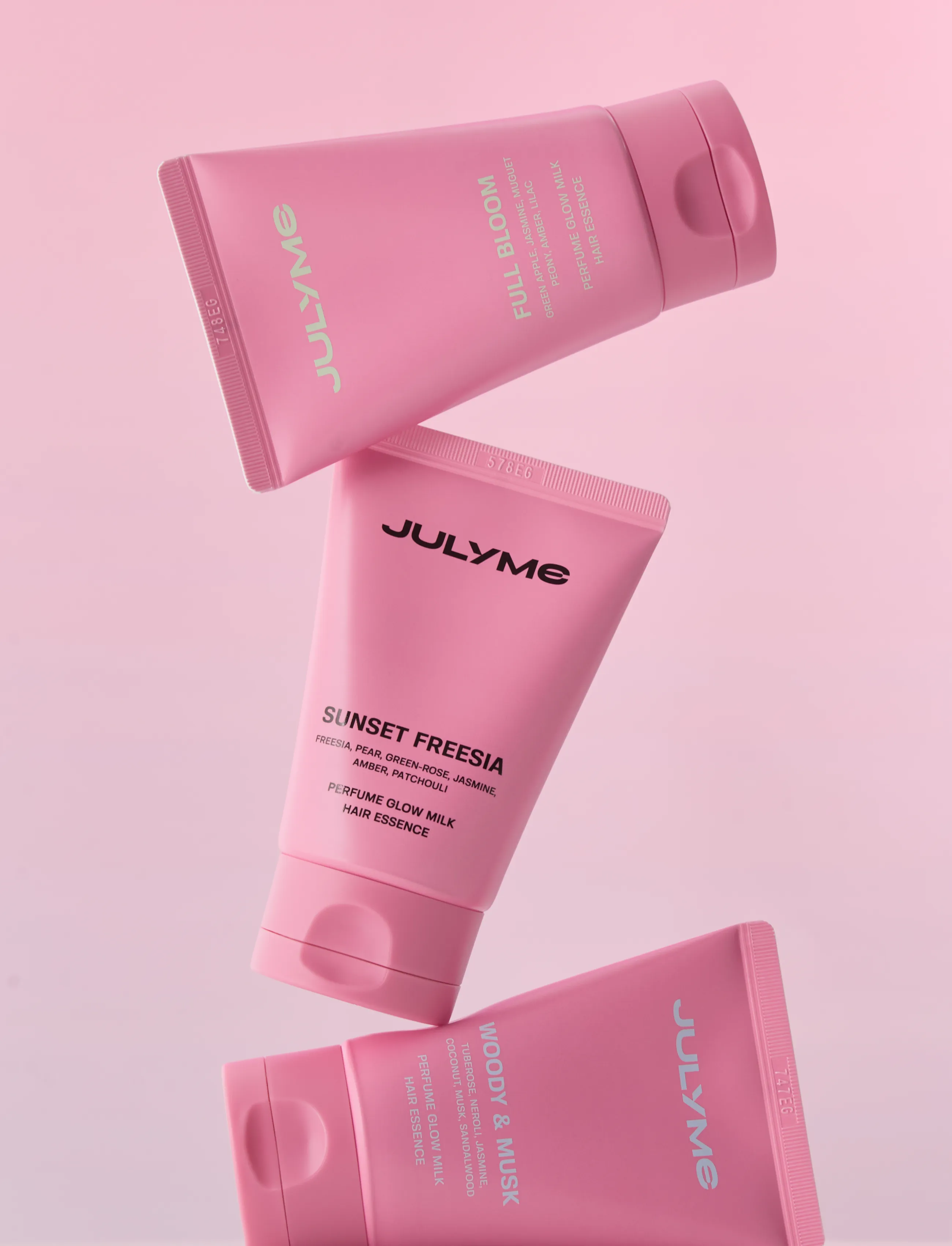 Julyme - Perfume Glow Milk Hair Essence Full Bloom - hårkure - clear - 3