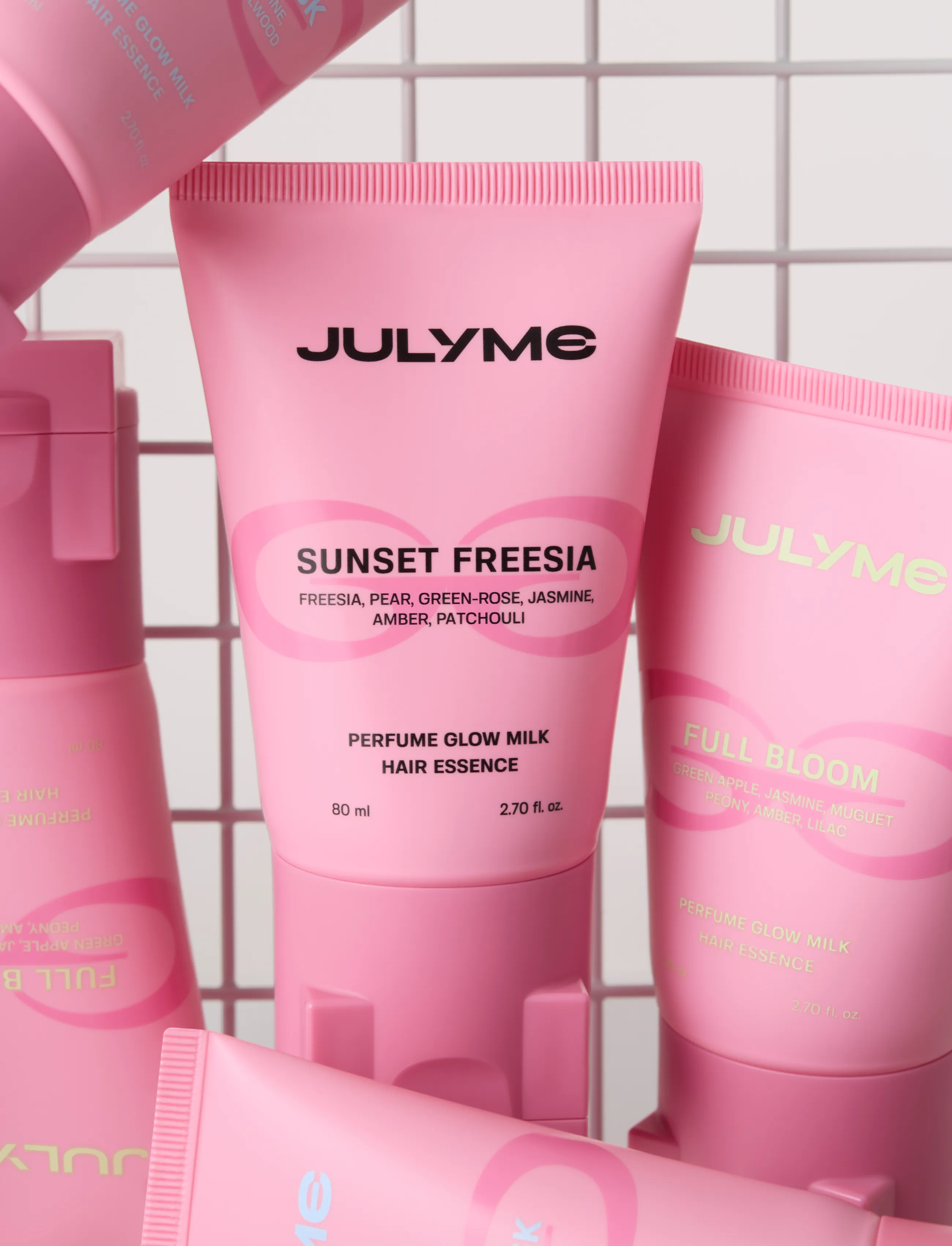 Julyme - Perfume Glow Milk Hair Essence Sunset Freesia - clear - 4
