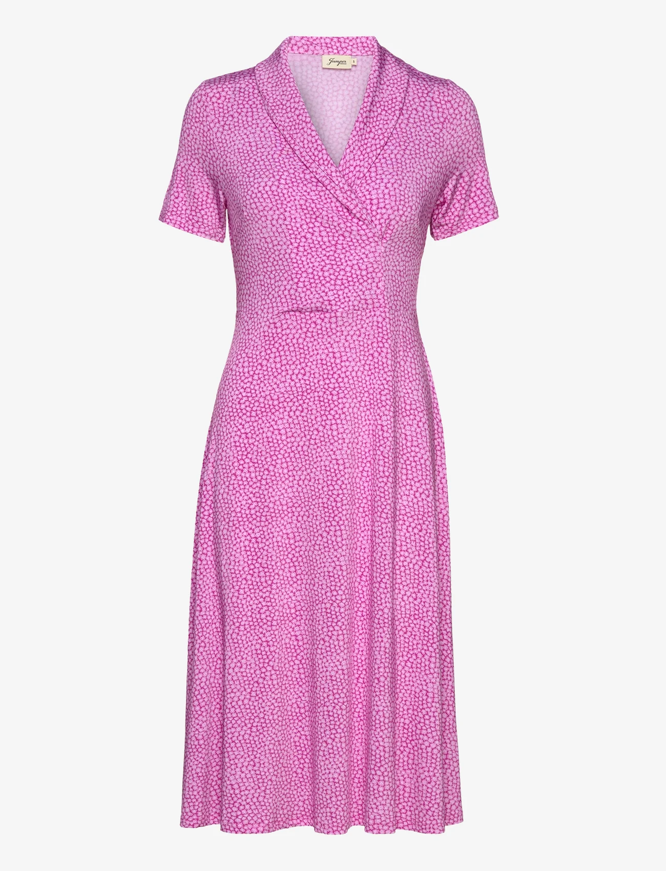 Jumperfabriken - Wendy SS - wrap dresses - pink - 0