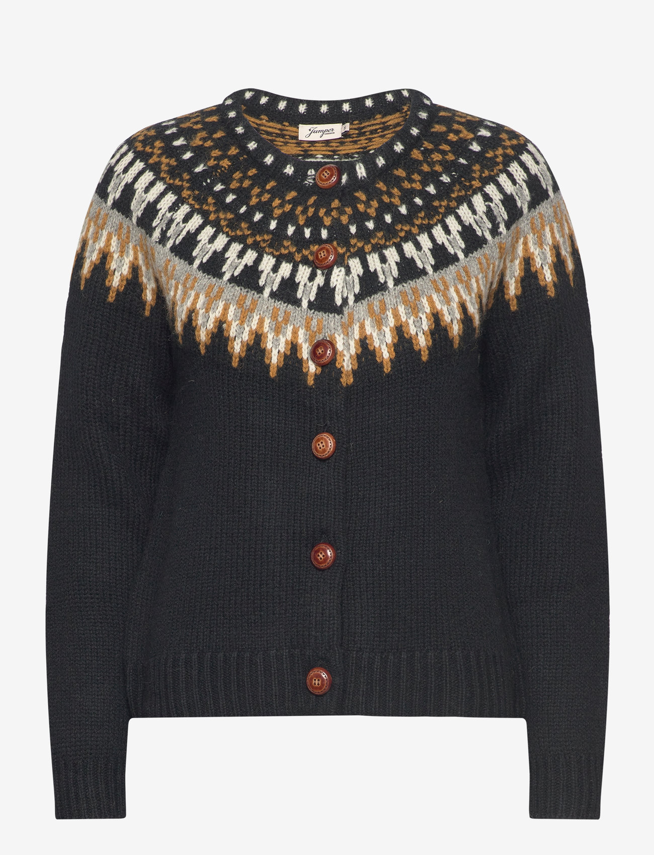 Jumperfabriken - Joelle Cardigan - cardigans - black - 1