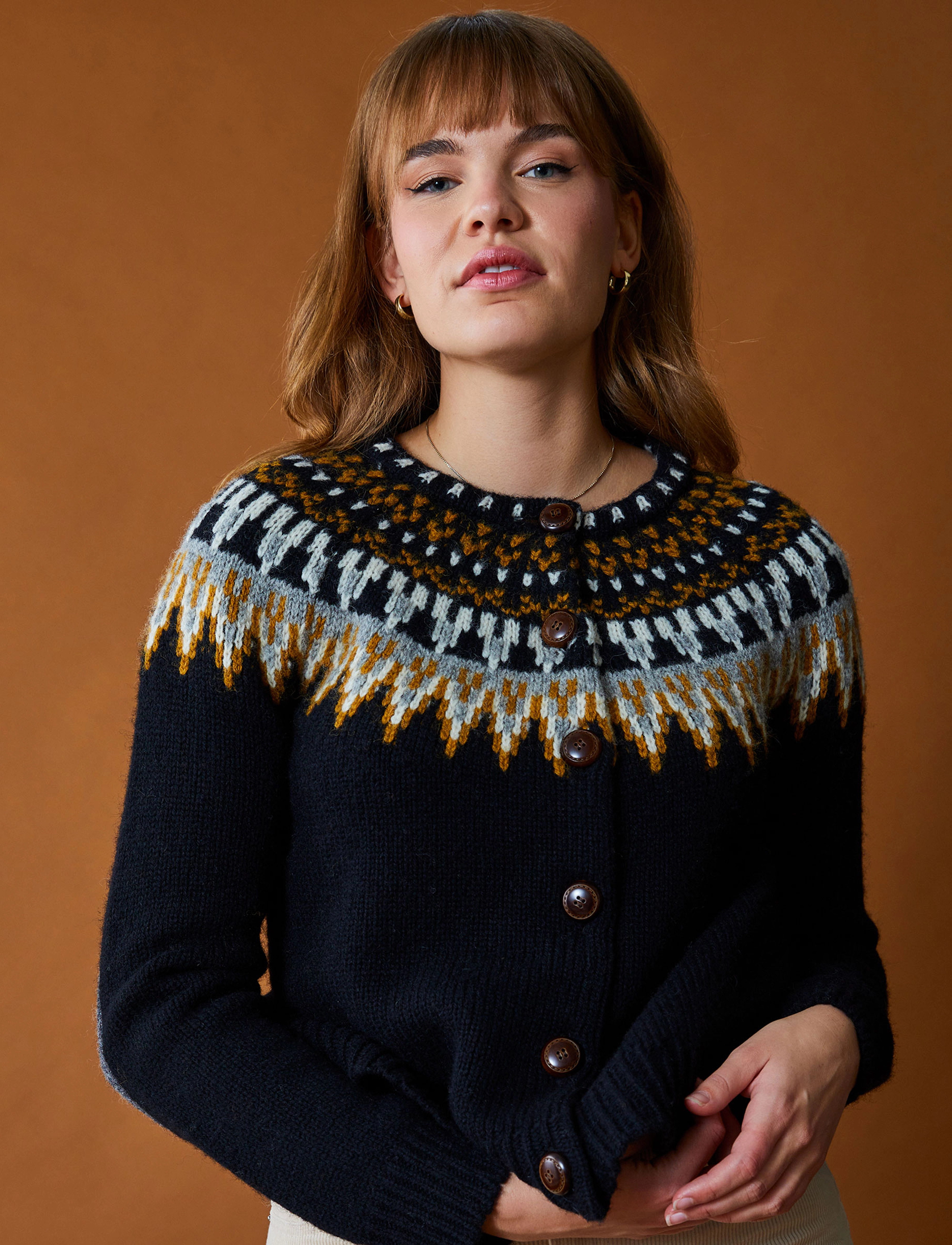 Jumperfabriken Joelle Cardigan, XS, Black, Strik > Cardigans, Dame