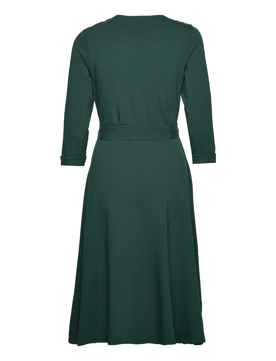 Jumperfabriken - Kate Dress - wickelkleider - darkgreen - 1
