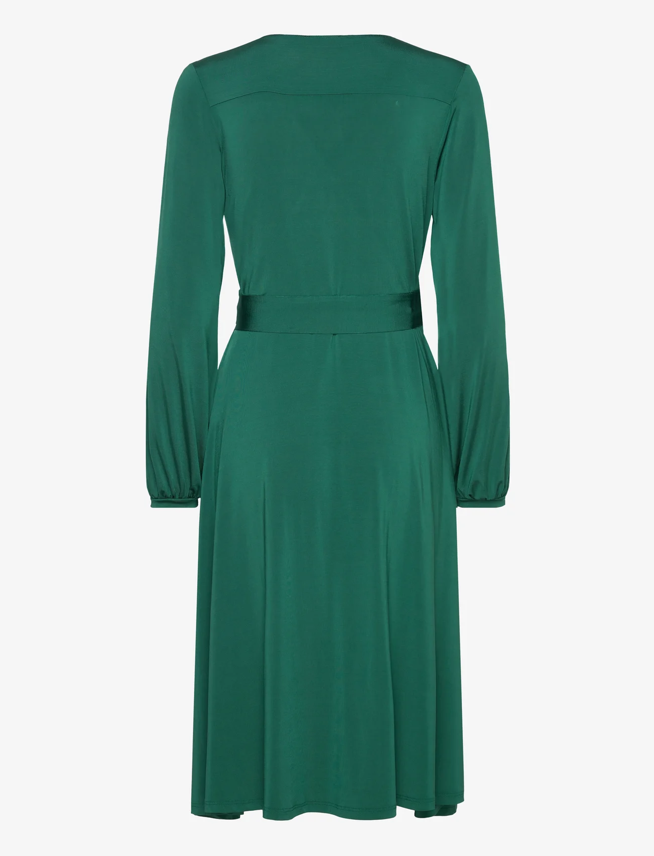 Jumperfabriken - Annie dress green - wickelkleider - green - 1