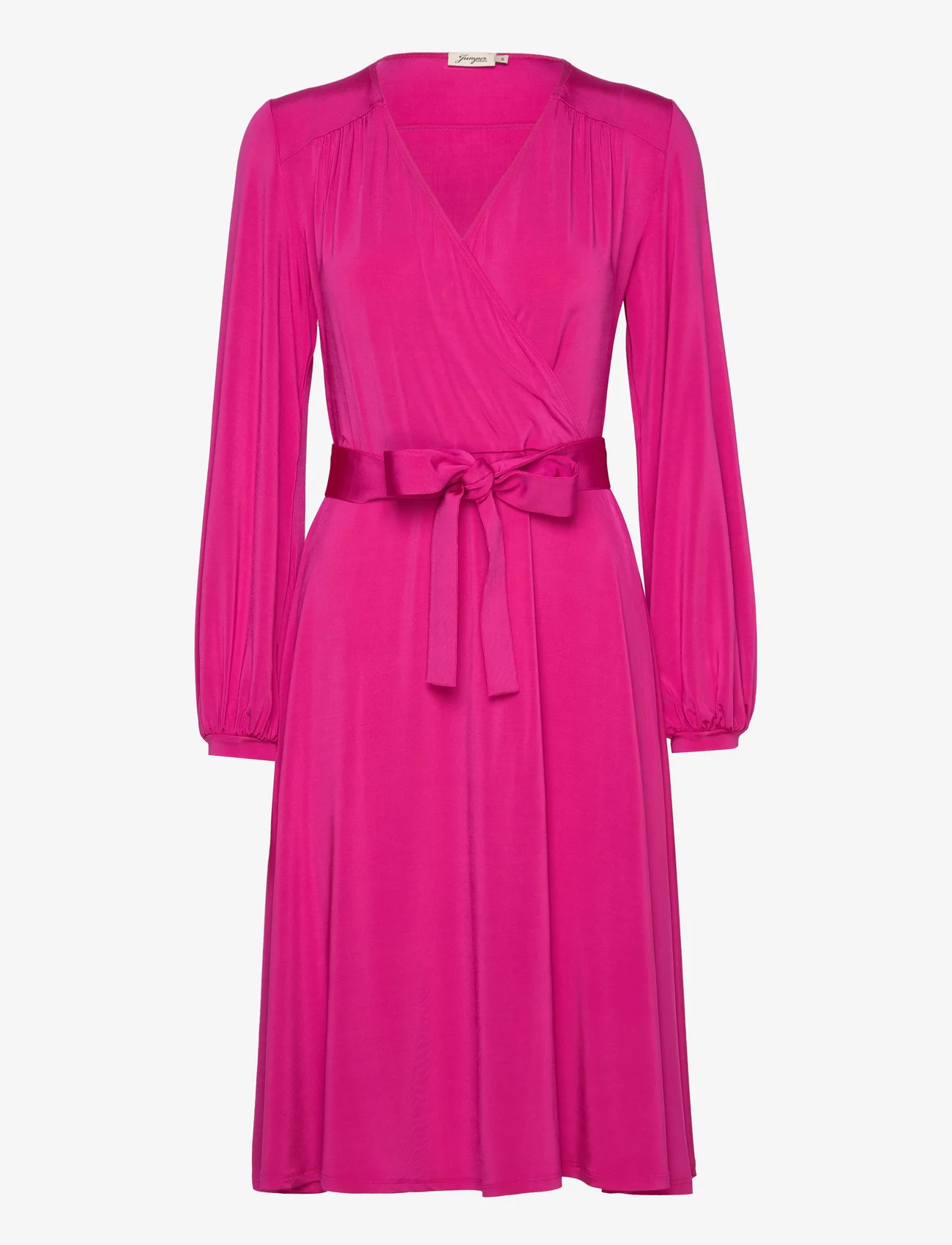 Jumperfabriken - Annie dress pink - midi kjoler - pink - 0