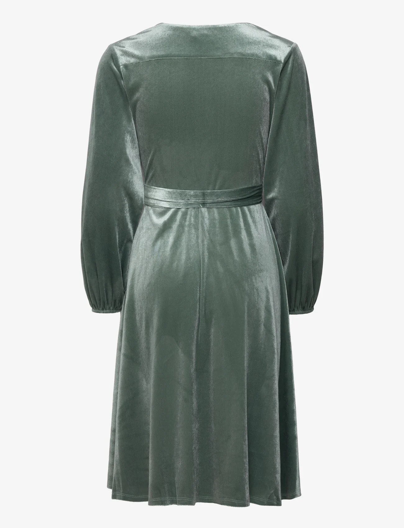 Jumperfabriken - Milena dress - party wear at outlet prices - lightgreen - 1