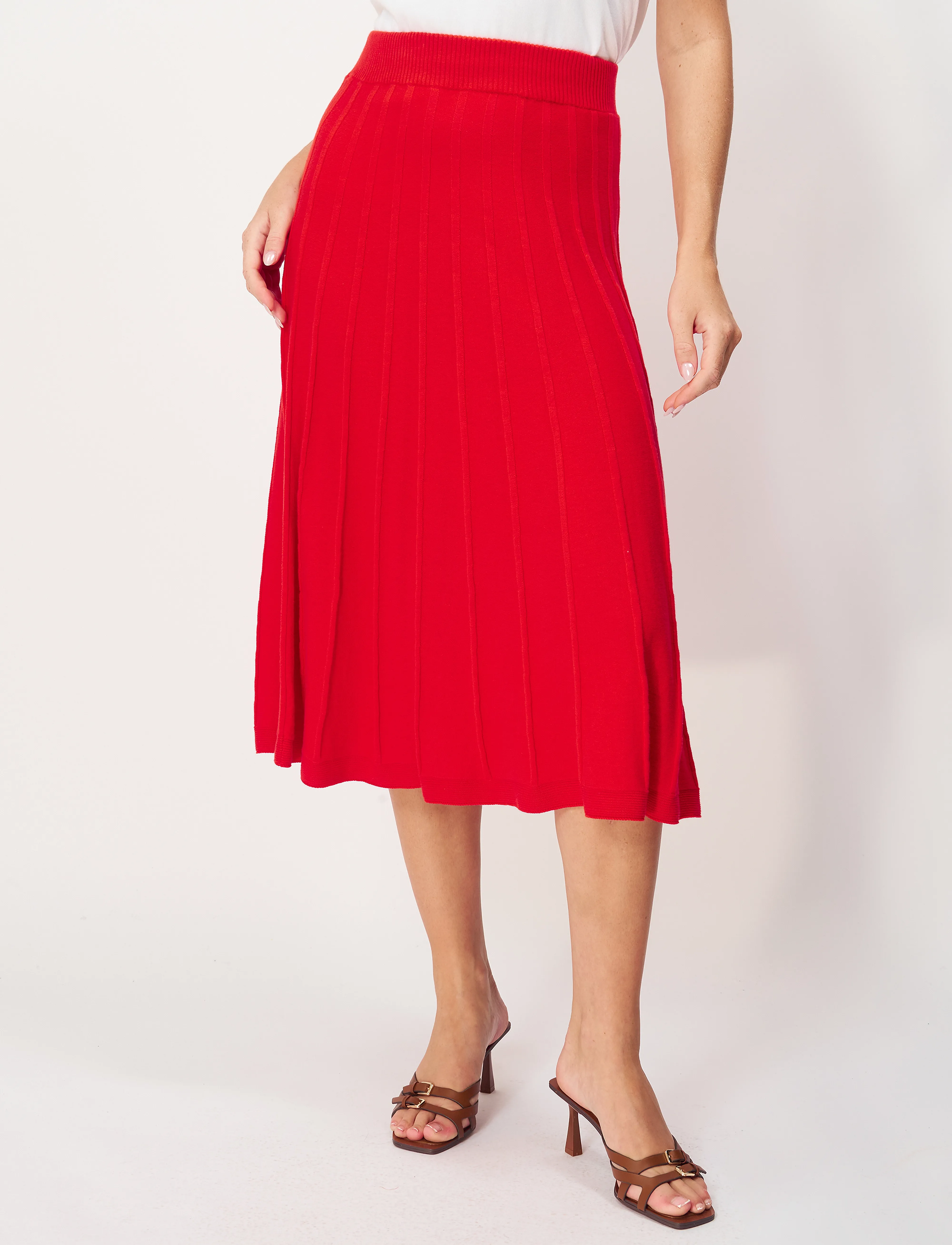 Jumperfabriken - Klara Skirt - red - 3