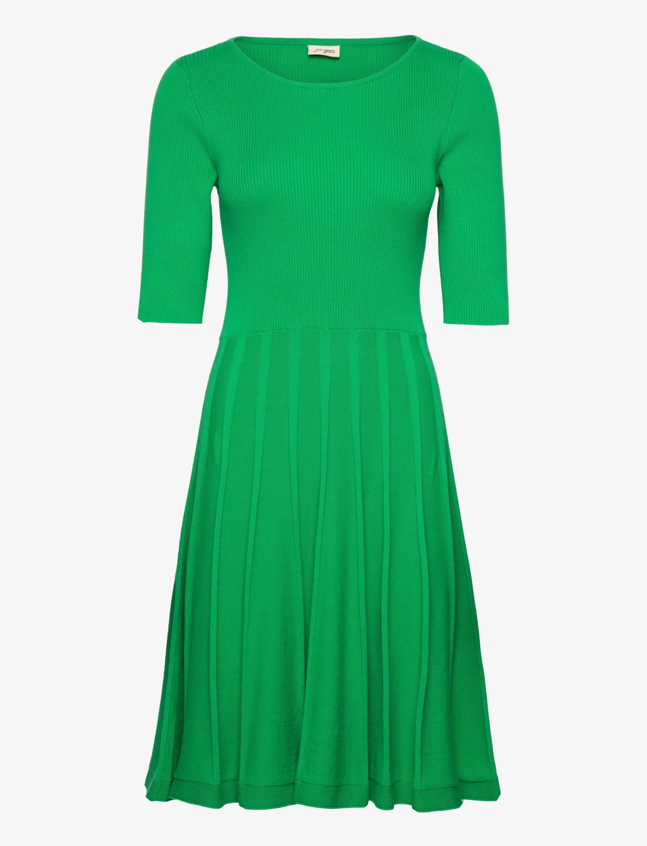Jumperfabriken - Milly Dress - strikkjoler - green - 0