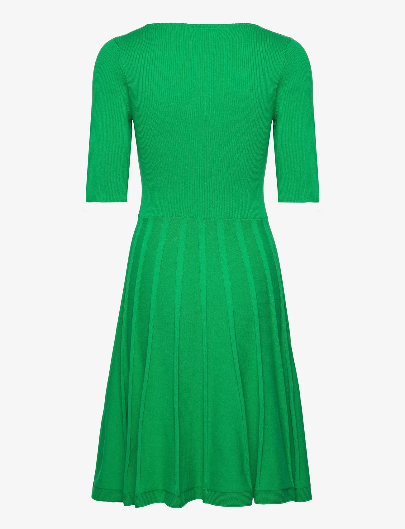 Jumperfabriken - Milly Dress - knitted dresses - green - 1