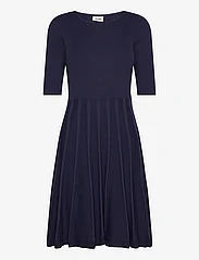 Jumperfabriken - Milly - strikkede kjoler - navy - 0