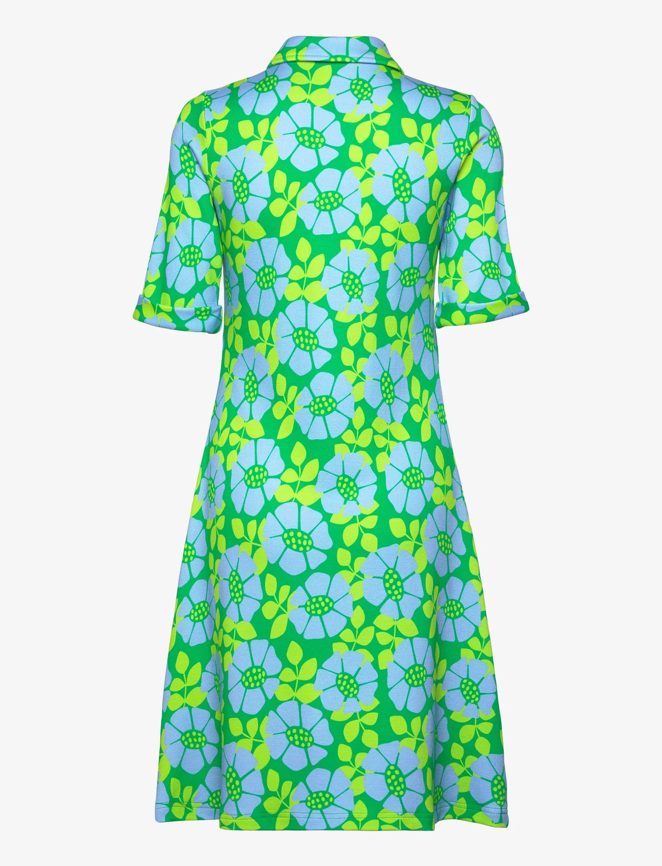 Jumperfabriken - Lana SS - shirt dresses - green - 1