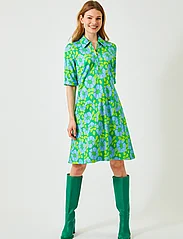 Jumperfabriken - Lana SS - shirt dresses - green - 2