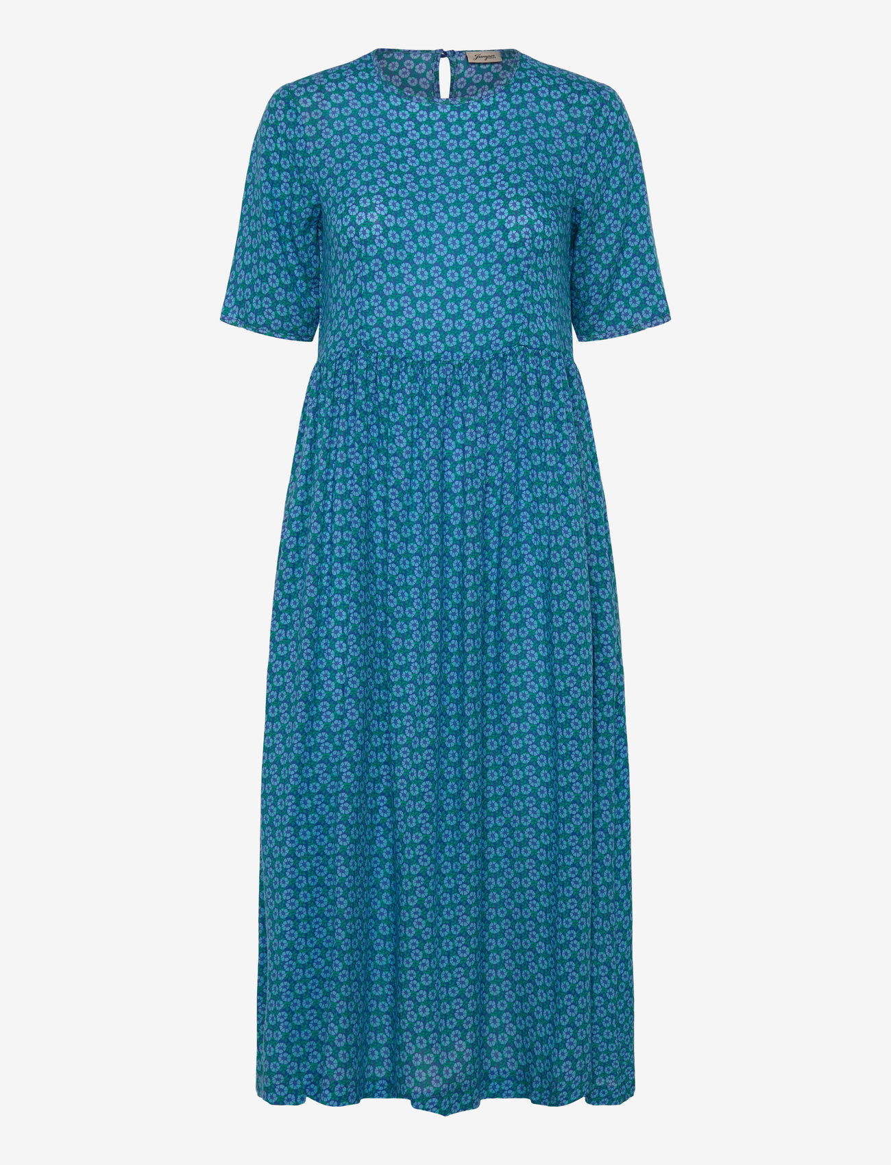 Jumperfabriken - Sandy Dress - t-shirt dresses - green - 0