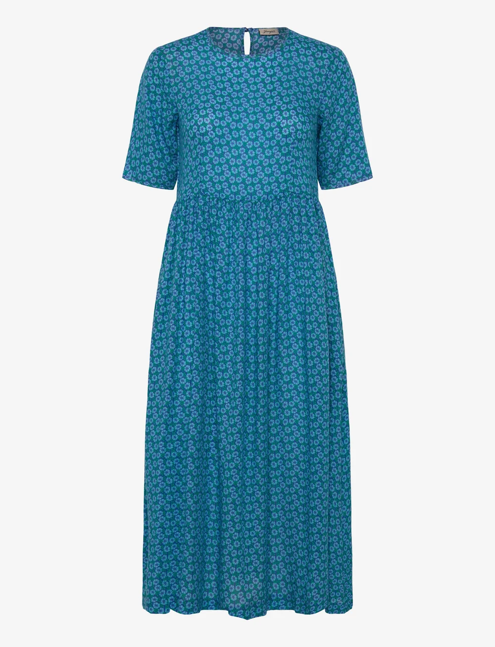 Jumperfabriken - Sandy Dress - t-shirt-kleider - green - 0