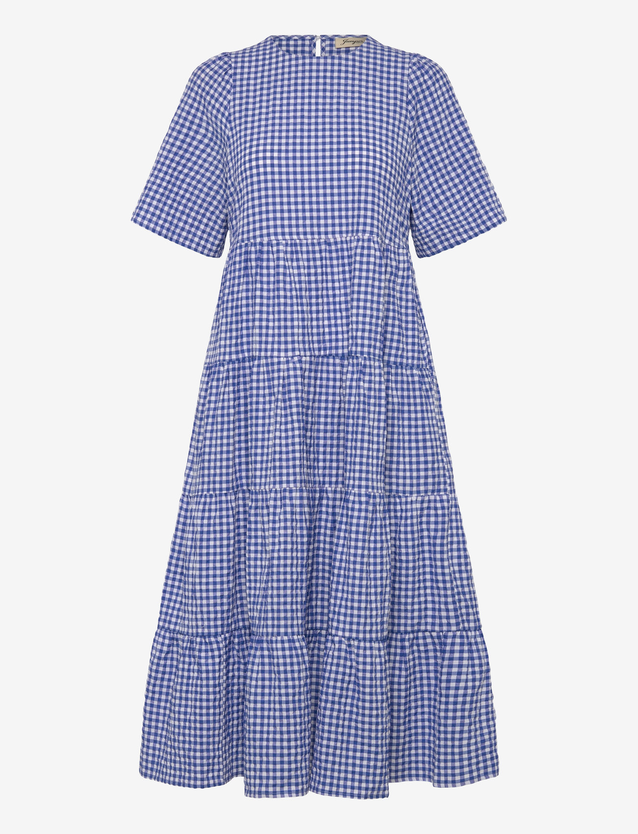 Jumperfabriken - Jada Dress - summer dresses - blue - 0