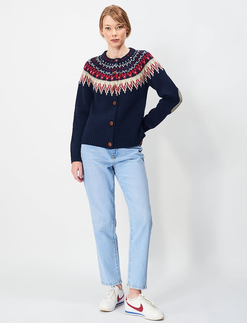 Jumperfabriken - Joelle Cardigan - cardigans - navy - 0