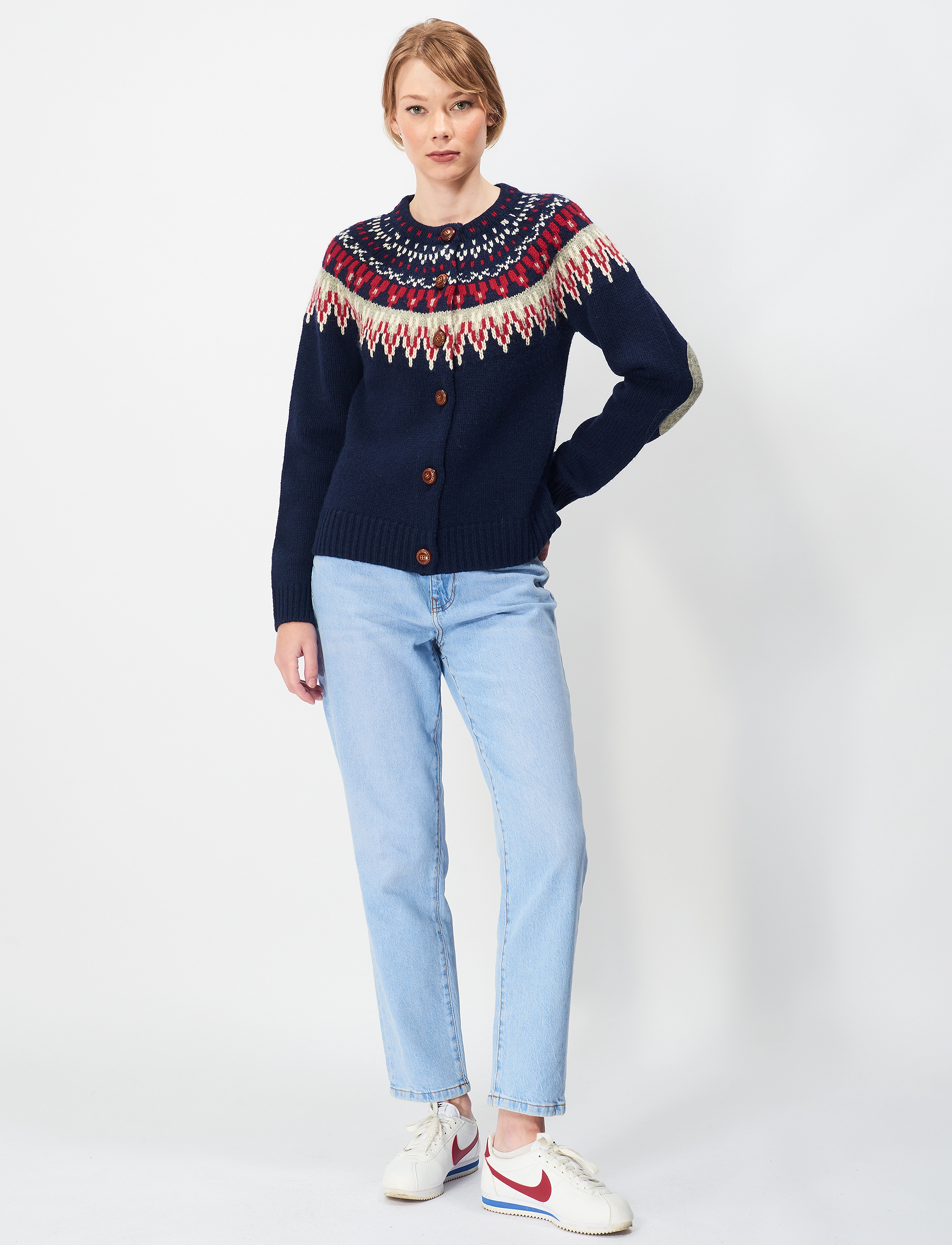Jumperfabriken - Joelle Cardigan - gilets - navy - 0