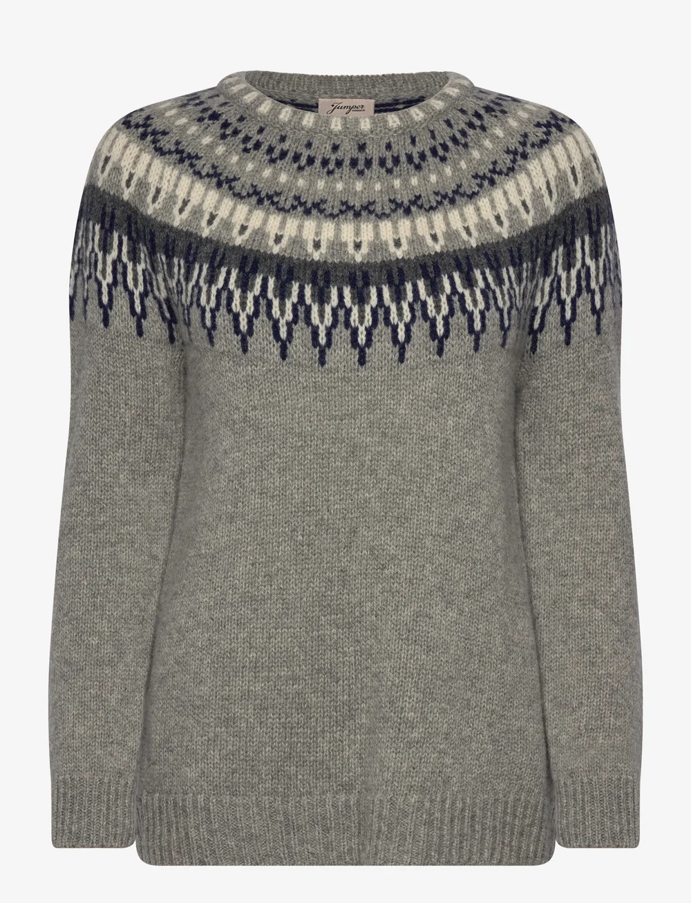 Jumperfabriken - Veda Jumper - stickade tröjor - grey - 1