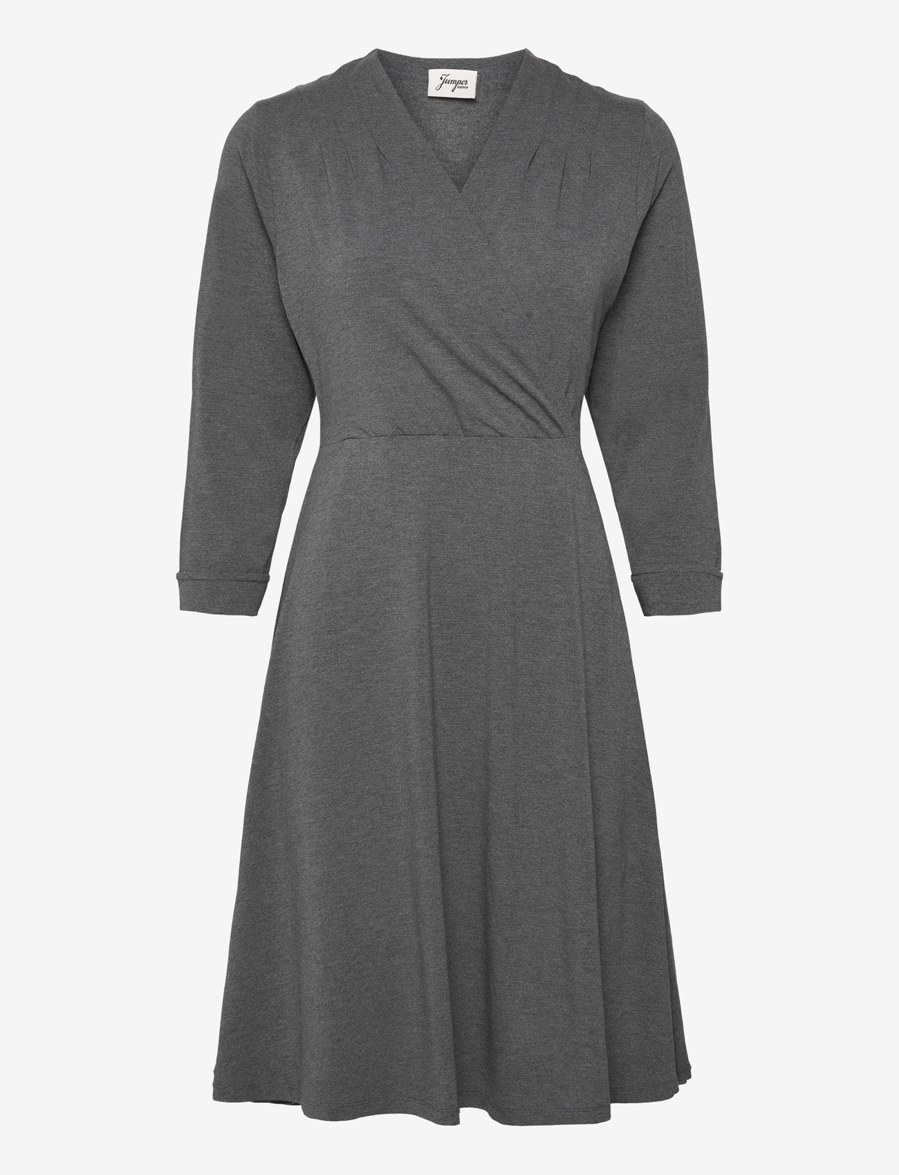 Jumperfabriken - Kate Dress - grey mel - 2