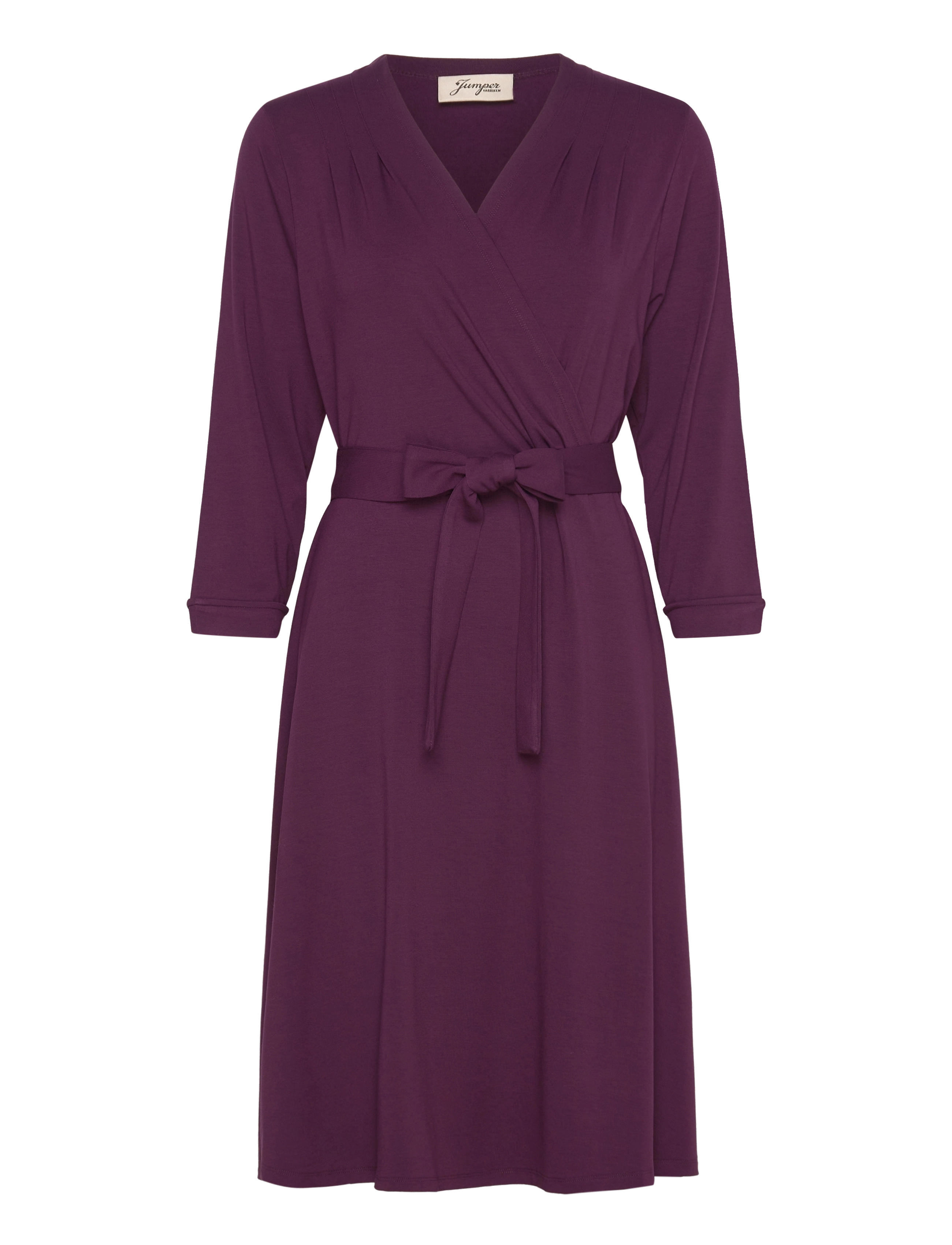 JUMPERFABRIKEN Kate Kleid Burgundy - L - Damen