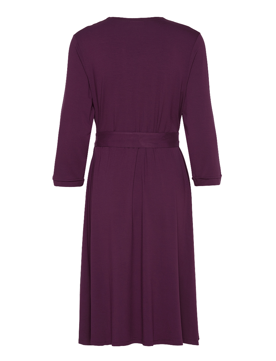 Jumperfabriken - Kate Dress - wikkeljurken - burgundy - 2