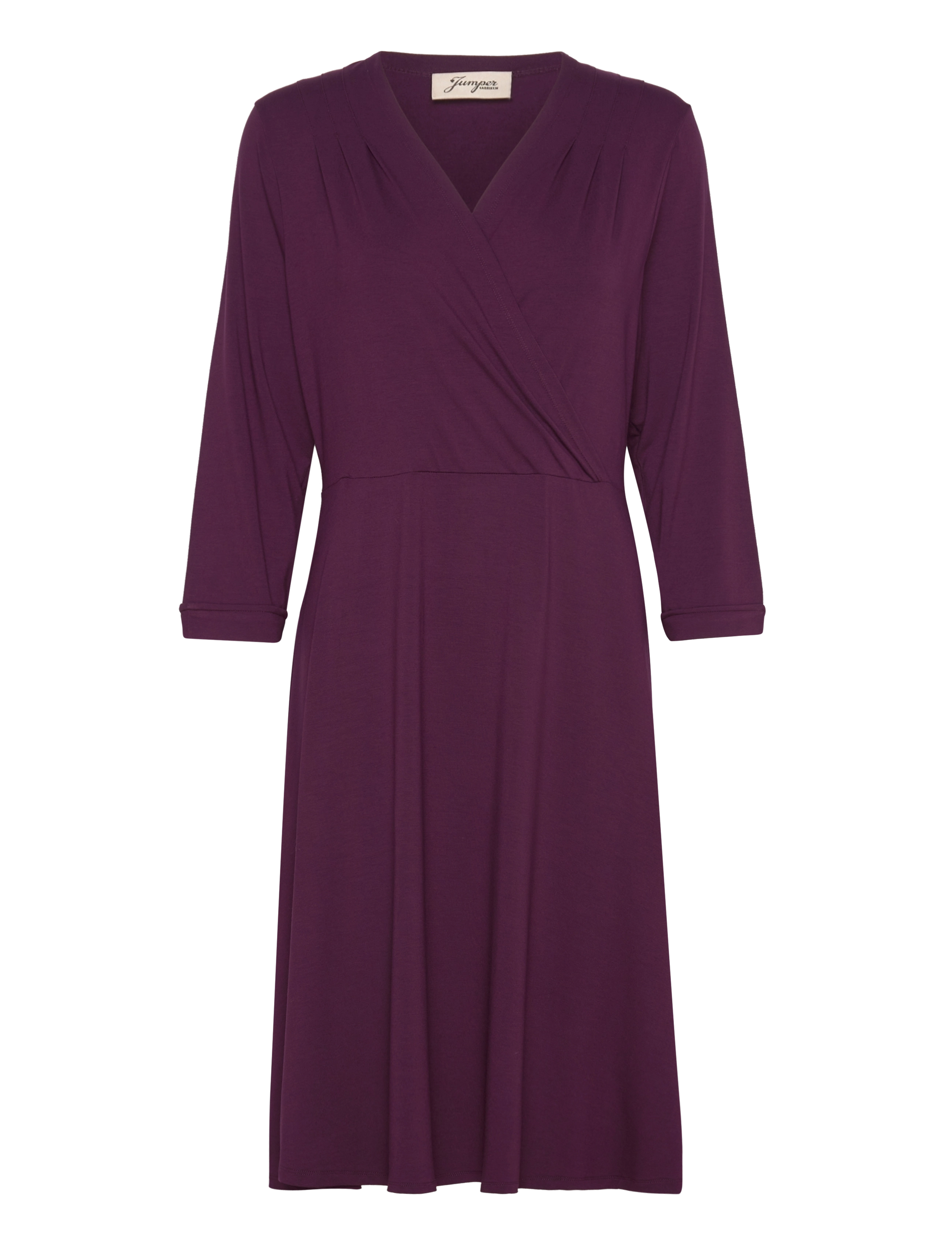 Jumperfabriken - Kate Dress - wikkeljurken - burgundy - 3