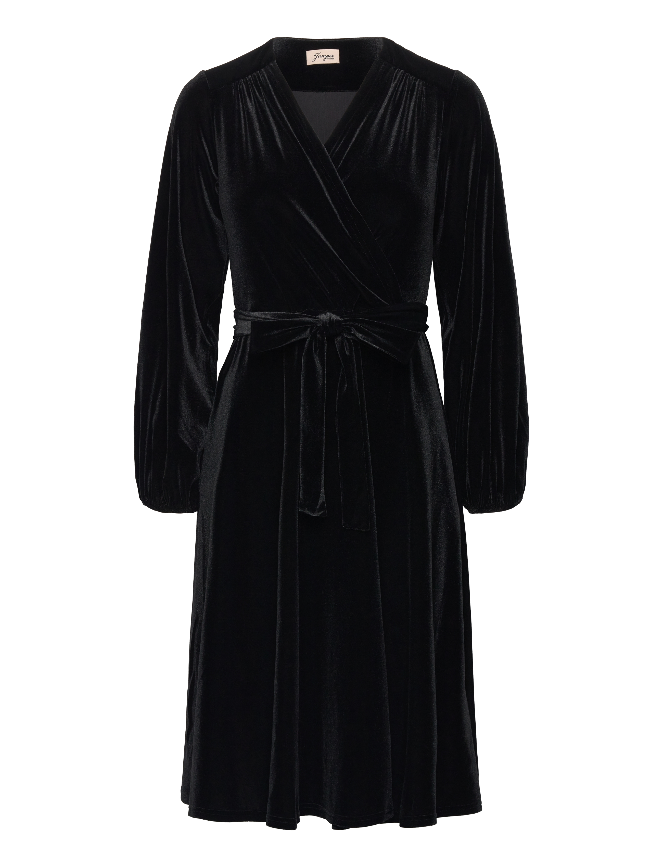 Jumperfabriken Milena Dress - Jumperfabriken - BLACK / black