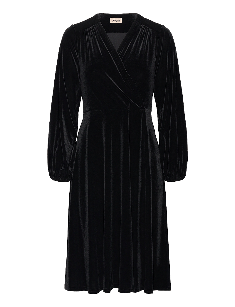 Jumperfabriken - Milena Dress - wickelkleider - black - 3