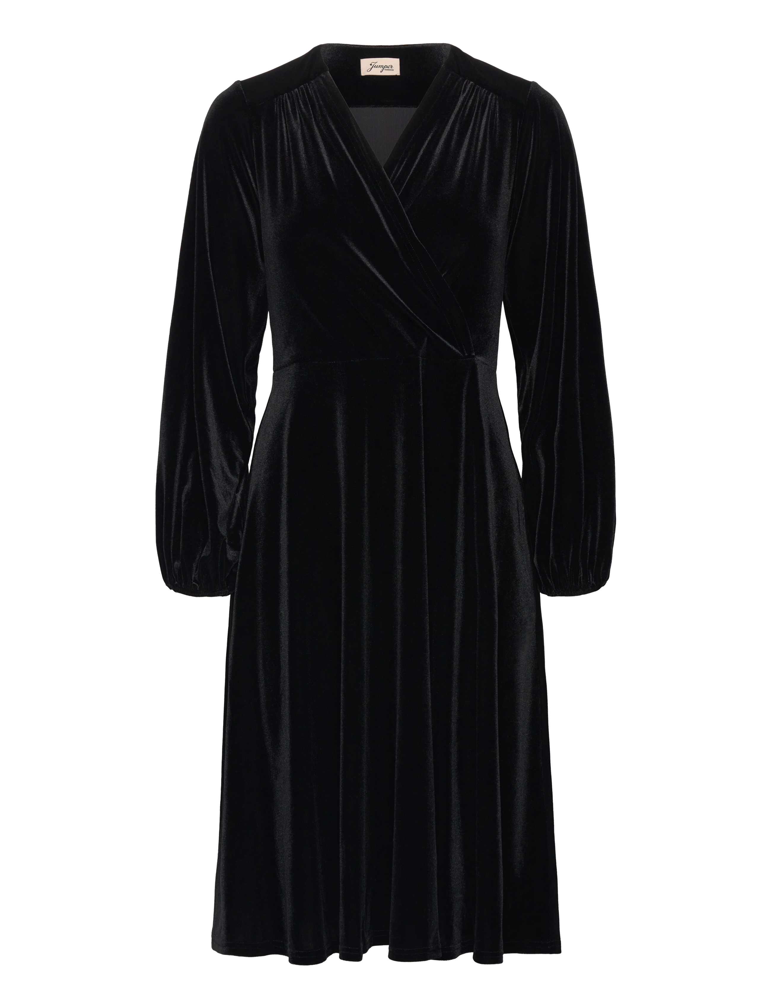 Jumperfabriken - Milena Dress - slå-om-kjoler - black - 3