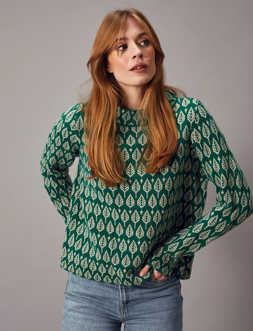 Jumperfabriken - Sarali Jumper - pullover - green - 0