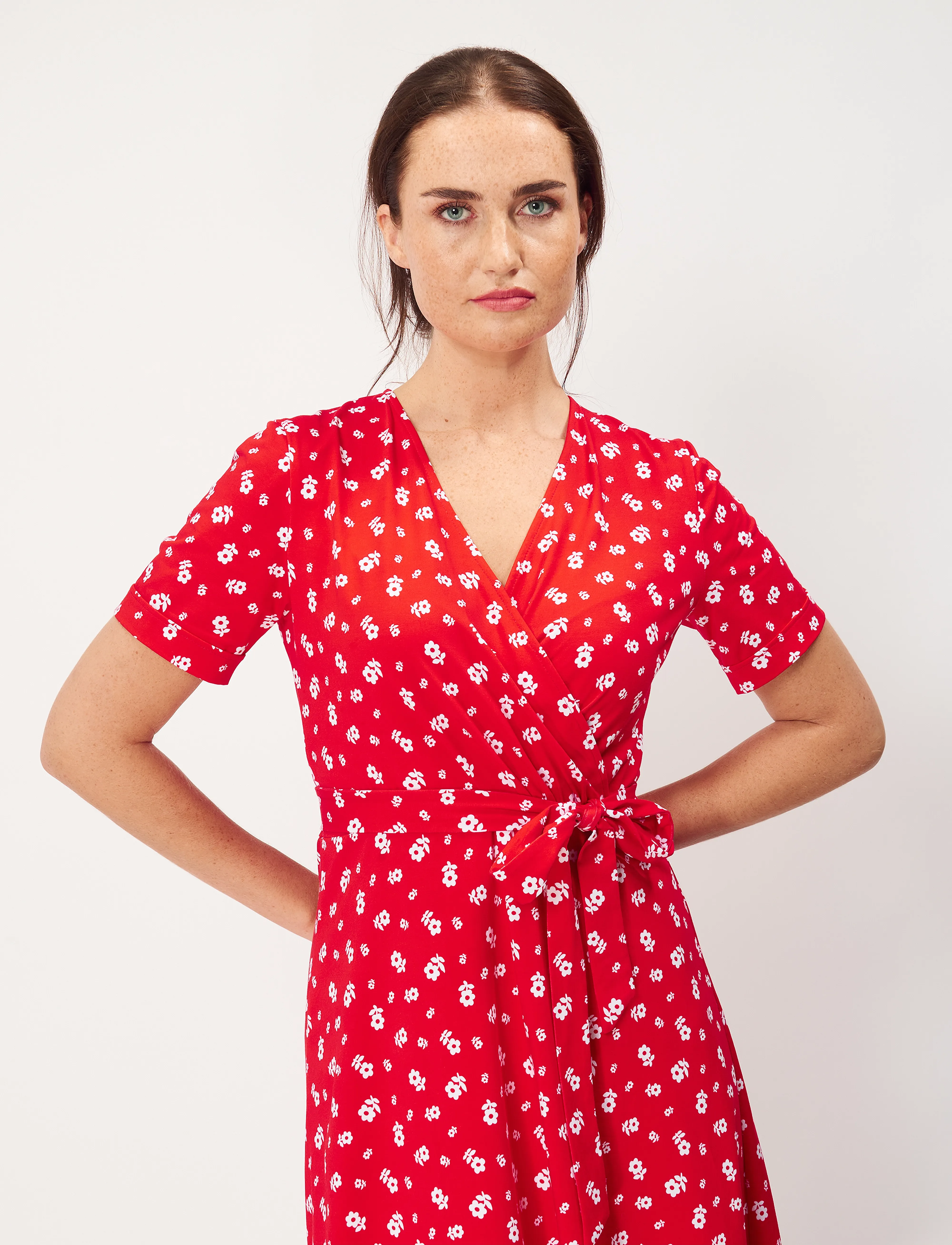 Jumperfabriken - Dolly Dress - red - 5