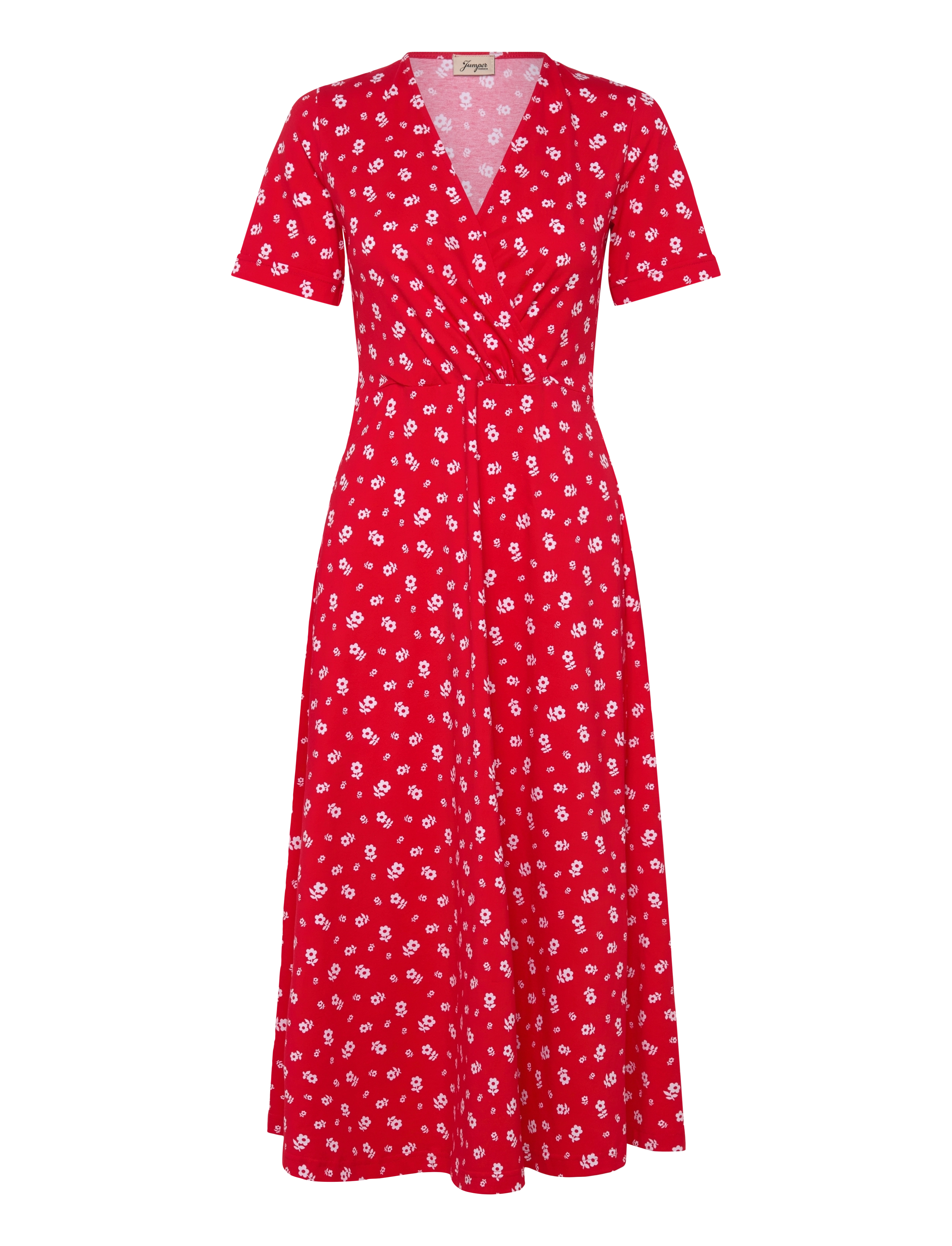 Jumperfabriken - Dolly Dress - red - 4