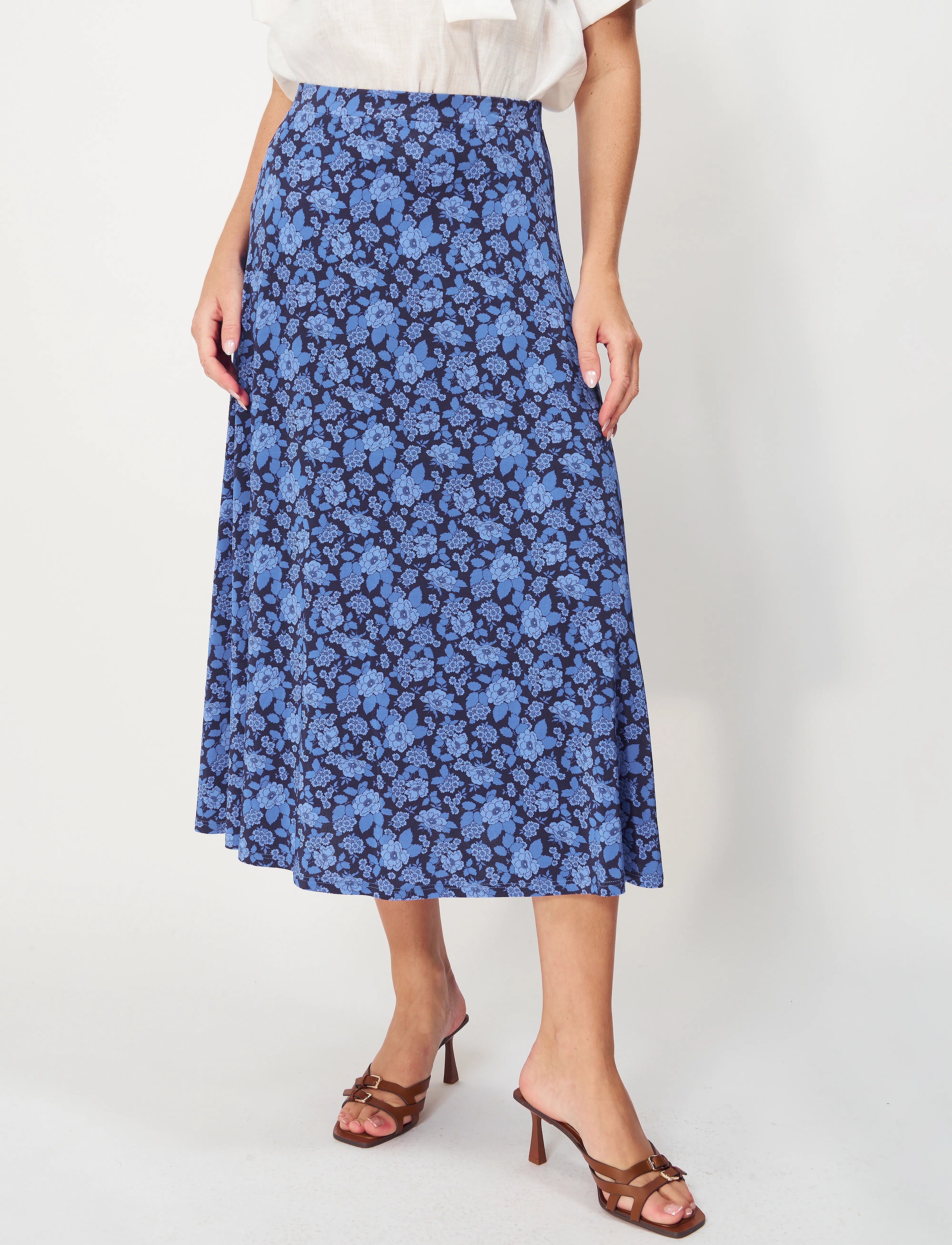 Jumperfabriken Kayla Skirt - Röcke - NAVY / blue