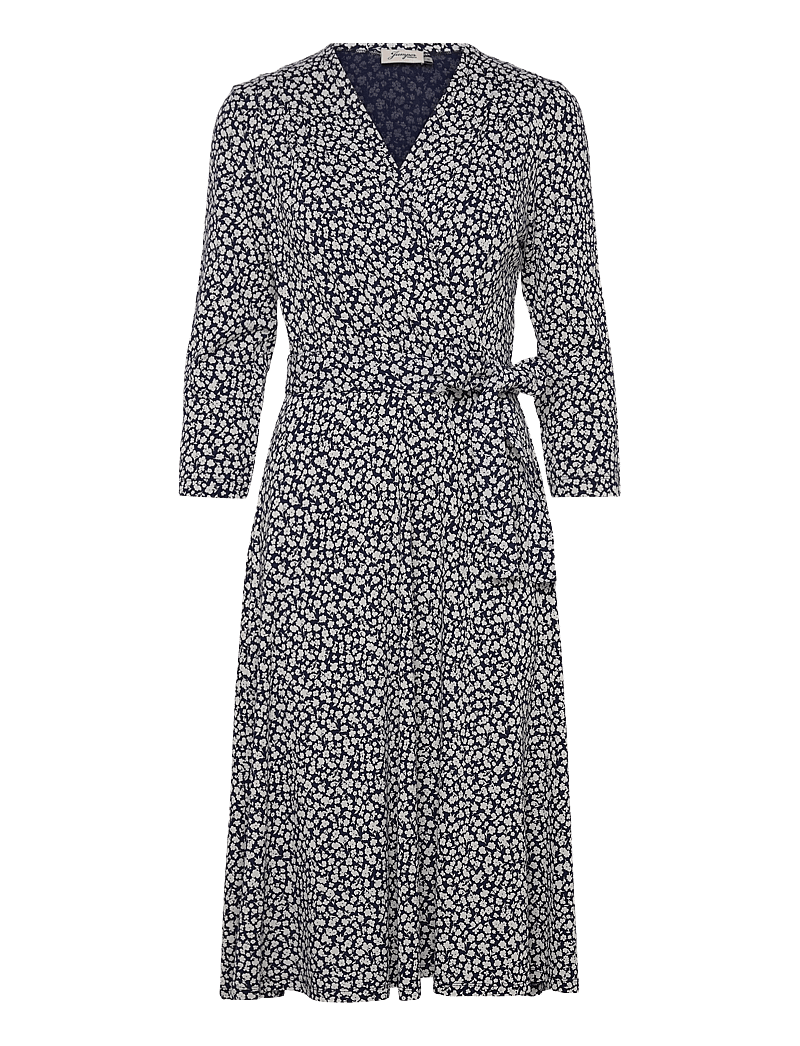 Jumperfabriken - Celia Dress - wickelkleider - navy - 1