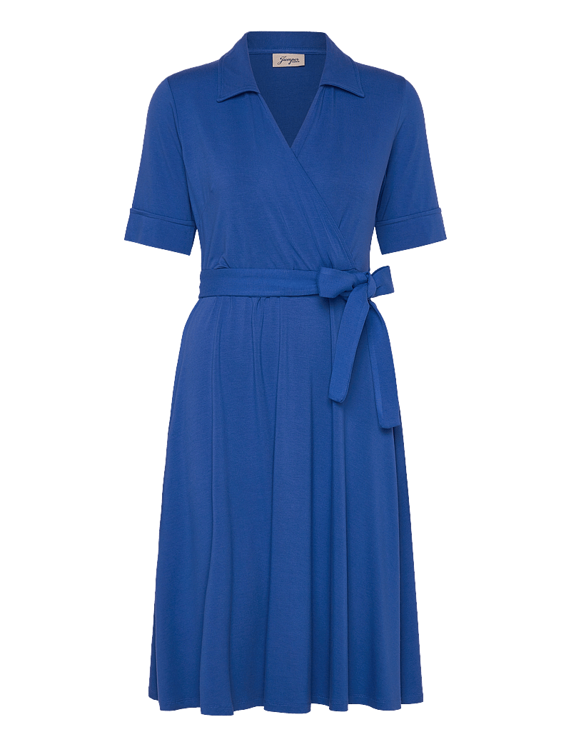 Jumperfabriken - Demi Dress - wickelkleider - blue - 1