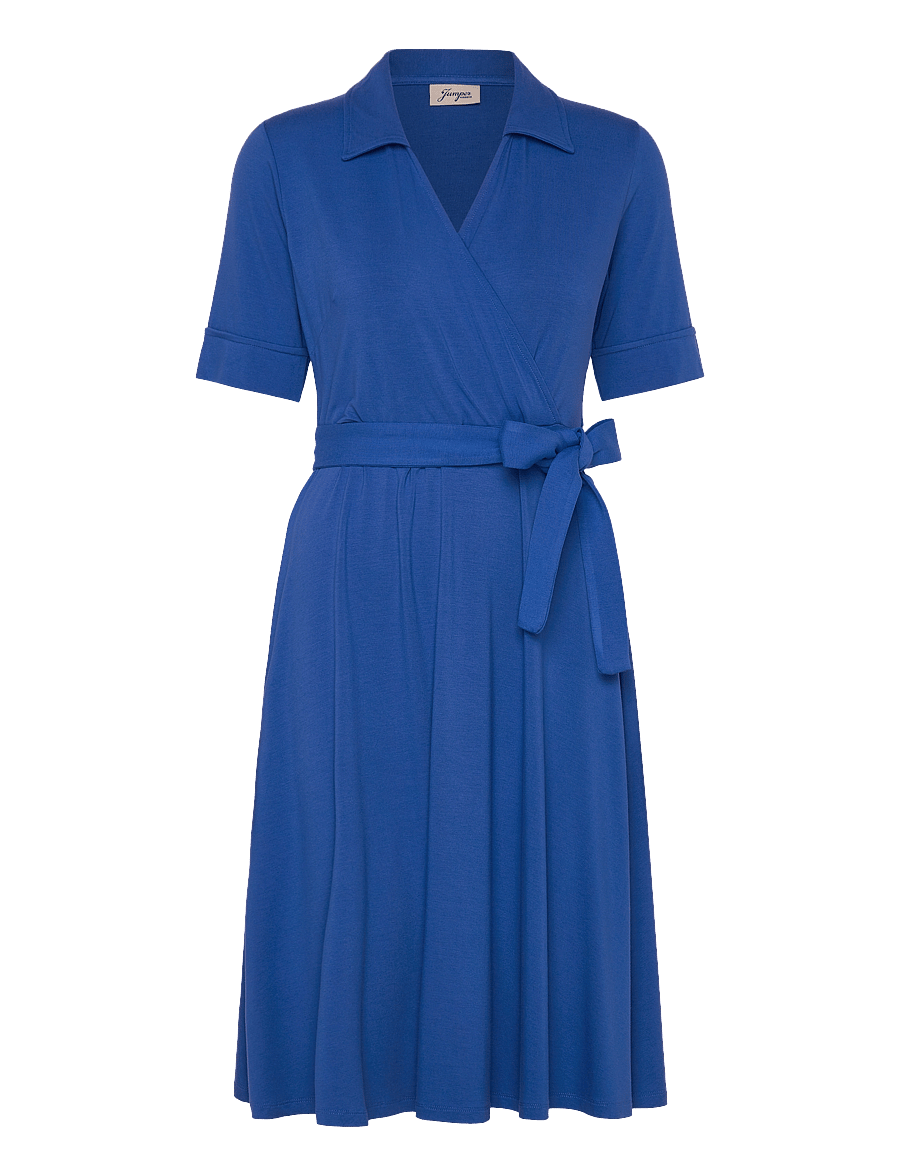 Jumperfabriken - Demi Dress - wickelkleider - blue - 1