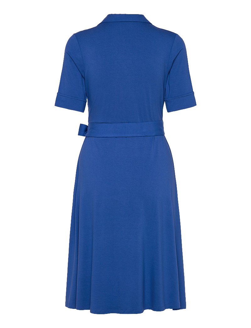 Jumperfabriken - Demi Dress - omlottklänningar - blue - 2