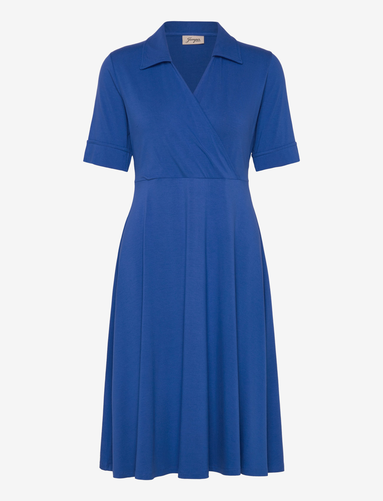 Jumperfabriken - Demi Dress - omlottklänningar - blue - 3