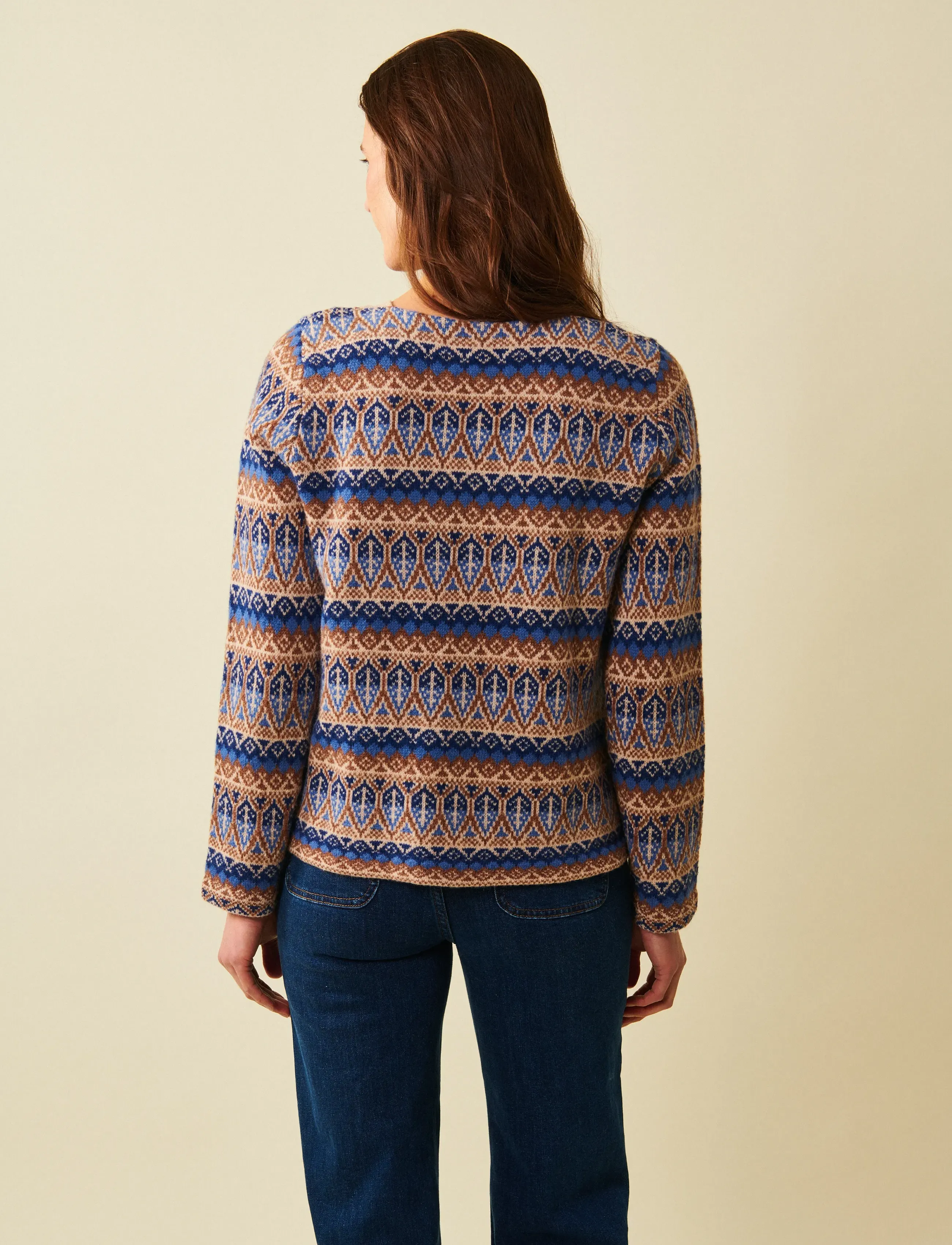 Jumperfabriken - Celeste Jumper - jumpers - blue - 4